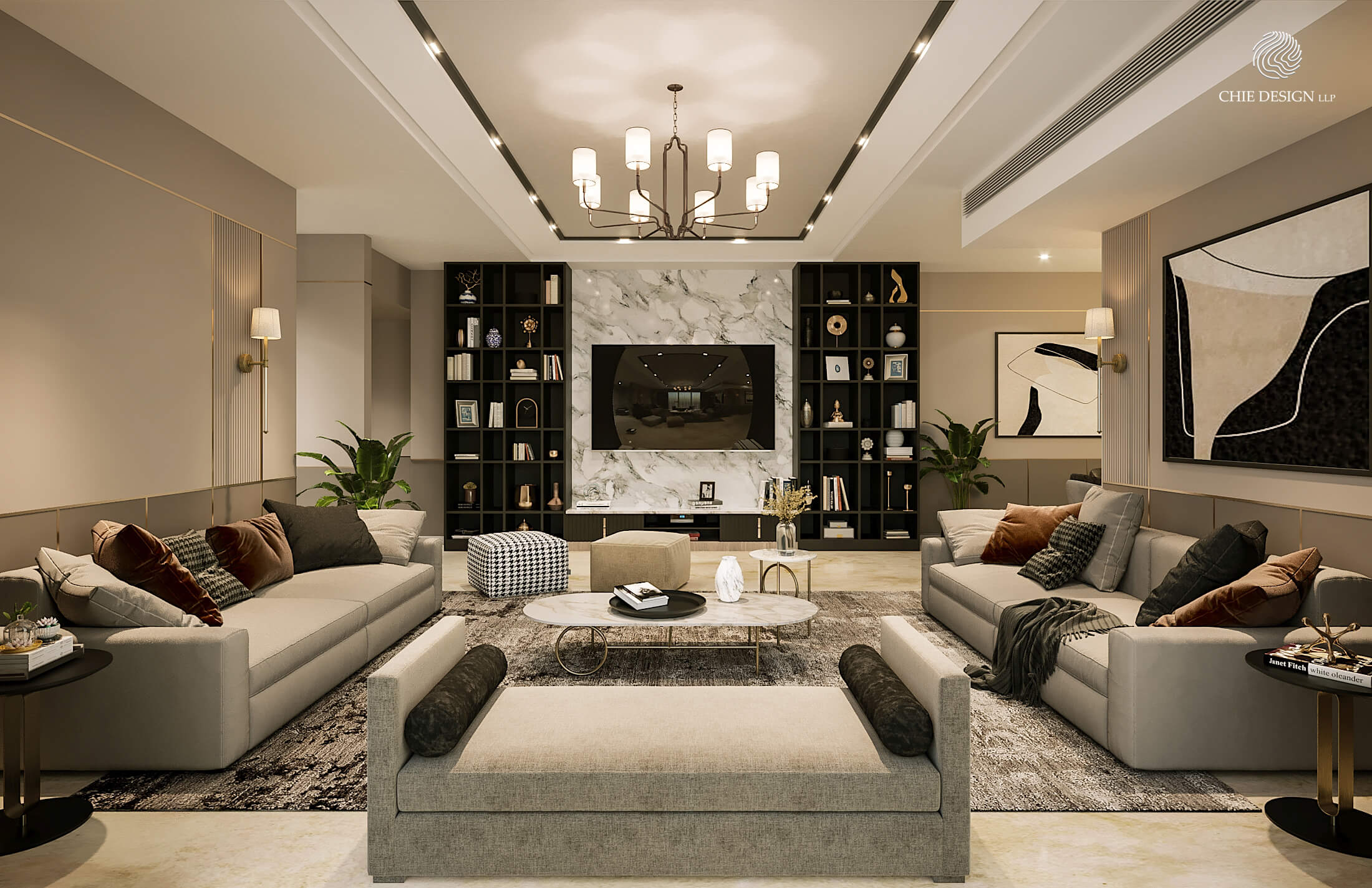 Luxury home interior